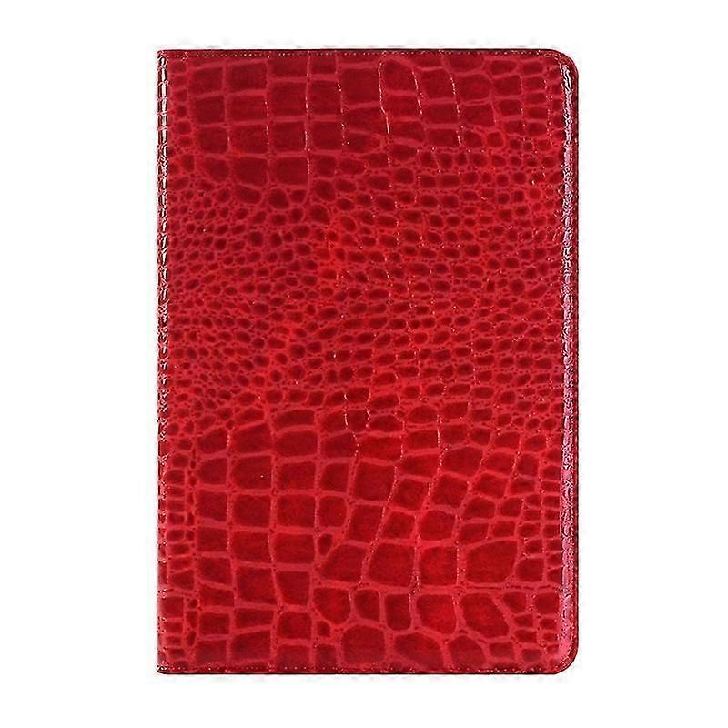 For Pro 12.9 Inch Crocodile Tablet Case  Red