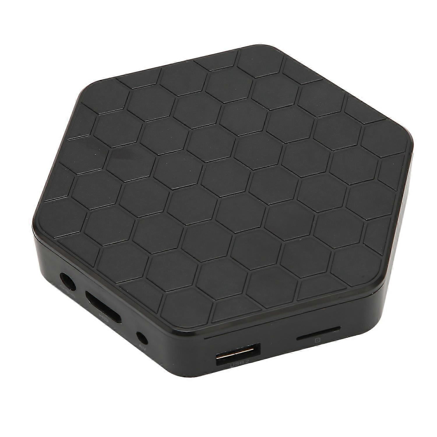 for Android 11.0 TV Box 2GB RAM 16GB ROM 4 Core 64bit Support 4K HD LAN 2.4 5G Dual Band WIFI TV Box