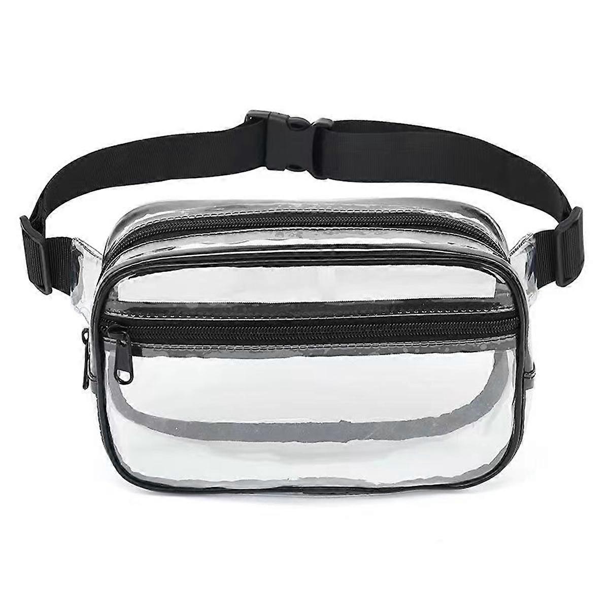 Clear Fanny Pack, Transparent Belt Bag, Adjustable Strap