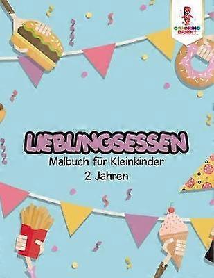 Lieblingsessen Malbuch fr Kleinkinder 2 Jahren