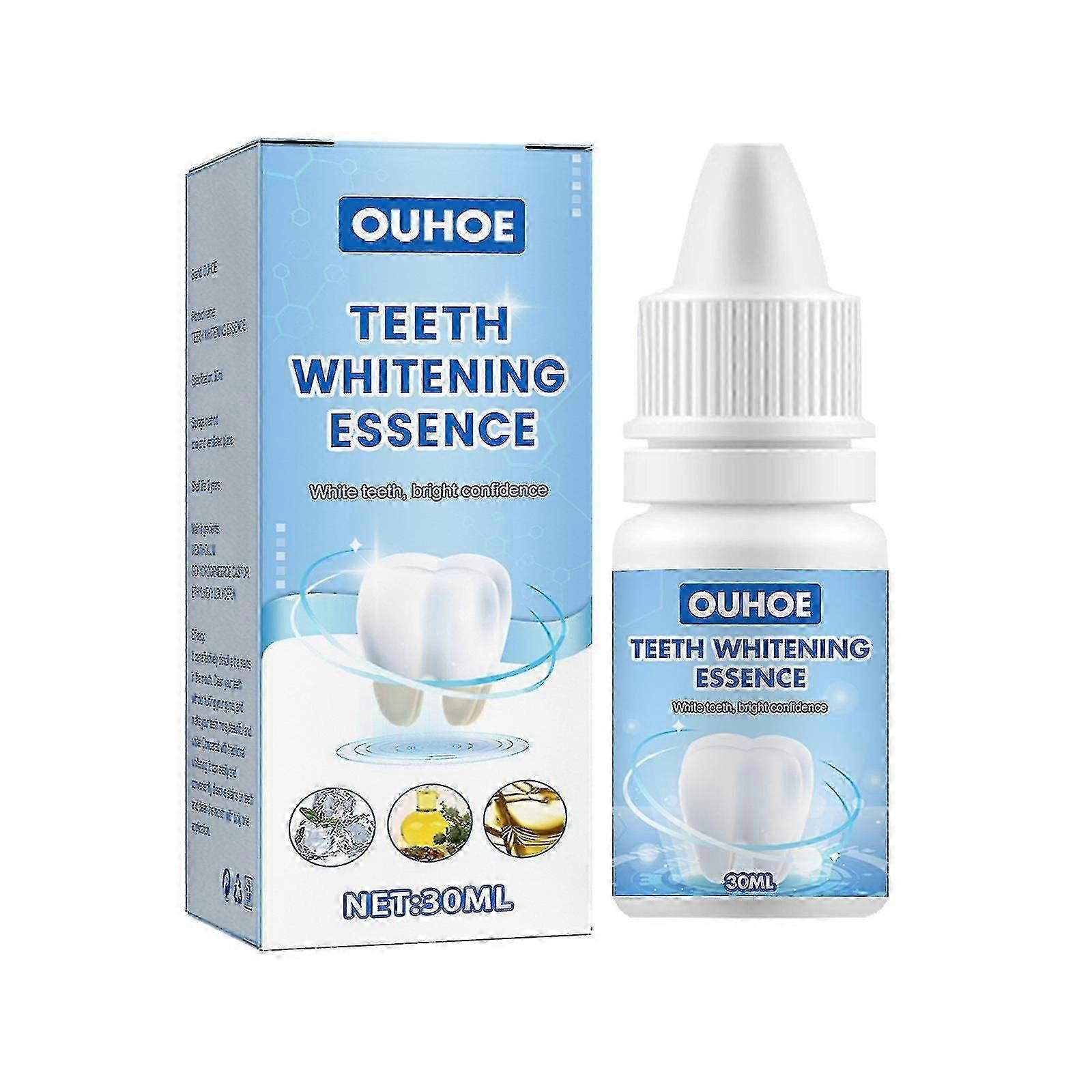 OUHOE歯のホワイトニングエッセンス歯のクリーニングケアは、歯垢、煙、汚れ、口臭、口腔、クレアを取り除きます