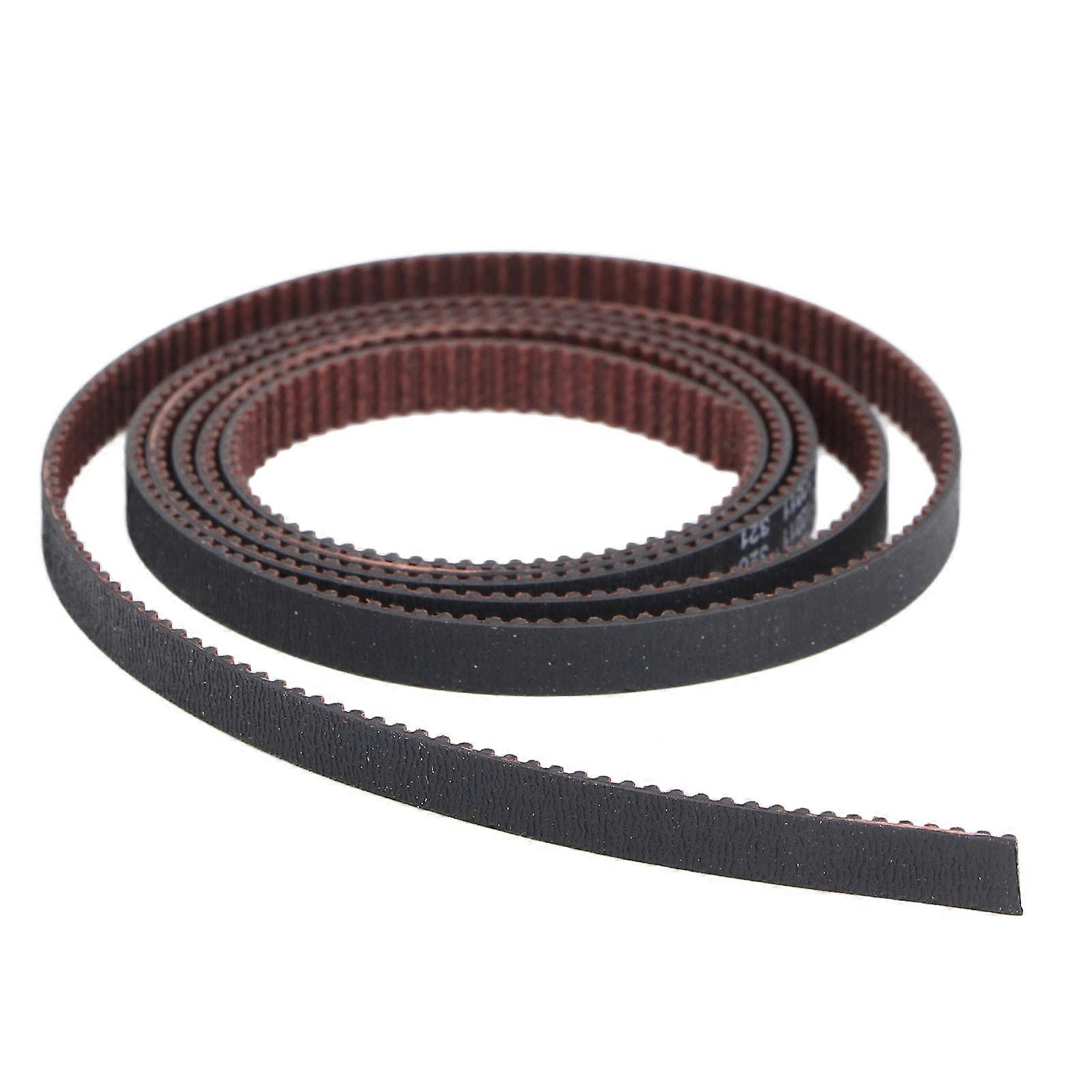 2GT Open Timing Belt, 2mm Pitch 6mm Width Non Slip Stable Transmission 3D Printer Timing Belt, for 3D Printers (1m / 3.3ft)