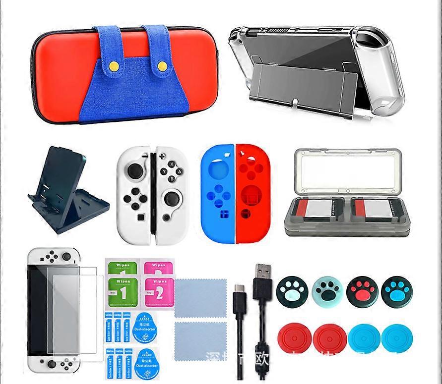 Switch Case, Carrying Case, Storage Accessories, Thumb Grips, Button Caps, Game Card Holder