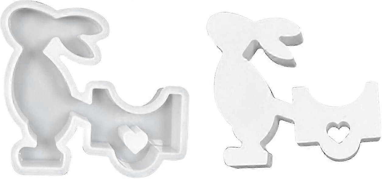 high quality Easter Silicone Mould, Easter Bunny Silicone Moulds Casting Moulds, 3D Rabbit Casting Mould Easter Silicone Mould Rabbit Easter Casting M