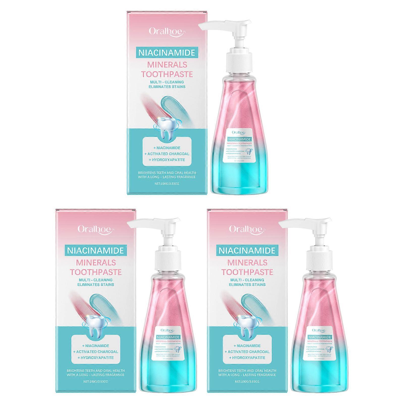 Niacinamide Toothpaste Multifunctional Teeth Cleaning Whitener Oral Care Product