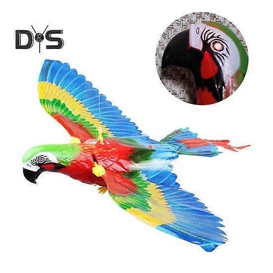 Electric Flying Eagle Cat Toy Interactive Simulation Bird Toy Automatic Moving Hanging Eagle Cat Toy Pet Supplies for Indoor Cats