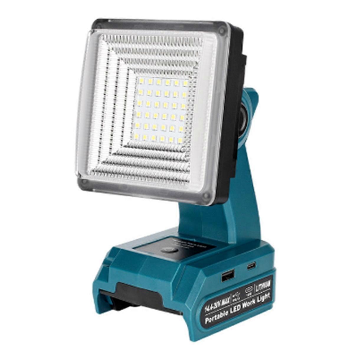 Outdoor Lighting LED Work Light 15W LED Floodlight for 14.4-20v Battery Multifunctional Constructio