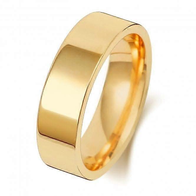 结婚戒指 18K 平庭 6mm-1.5 结婚戒指 WQ126M