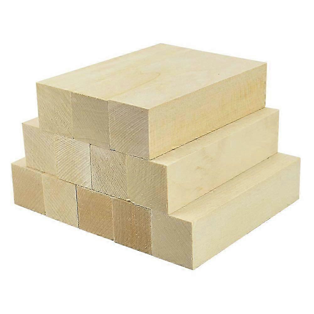 Whittling and Carving Wood Blocks Unfinished Wood Blocks Basswood Carving Blocks Set for Carving Be JN