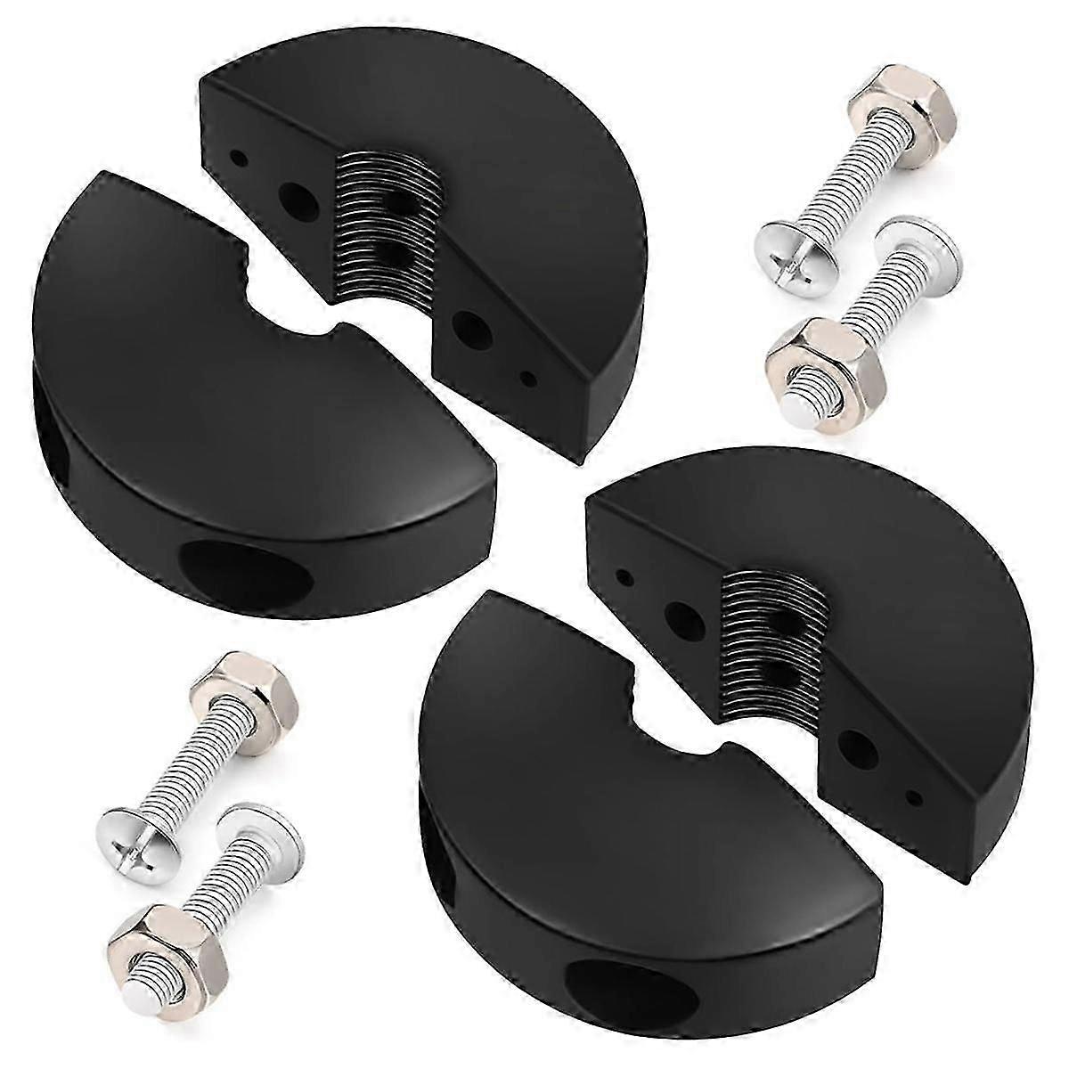 2 sett luftslangestopper justerbar slangetrommel reservedeler støtfanger for 1/2 tomme ID, automatisk tilbakespoling uttrekkbar slangetrommelstopper