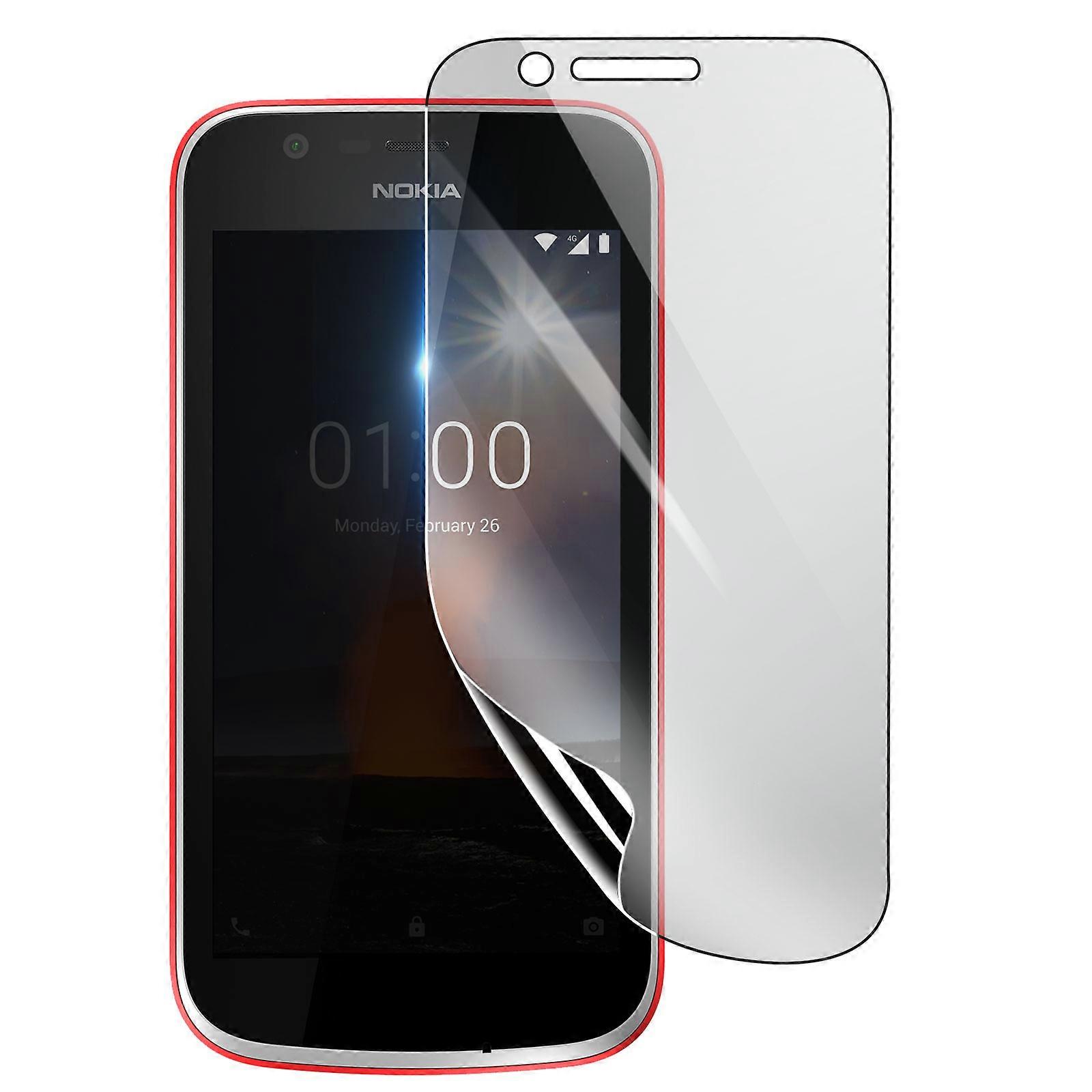 Shockproof Hydrogel Screen Protector for Nokia 1, Transparent