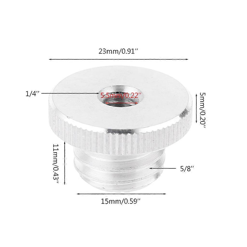 1/4 to 5/8 Horizontal Tripod Thread Adapter Thread laser Level Rangefinder