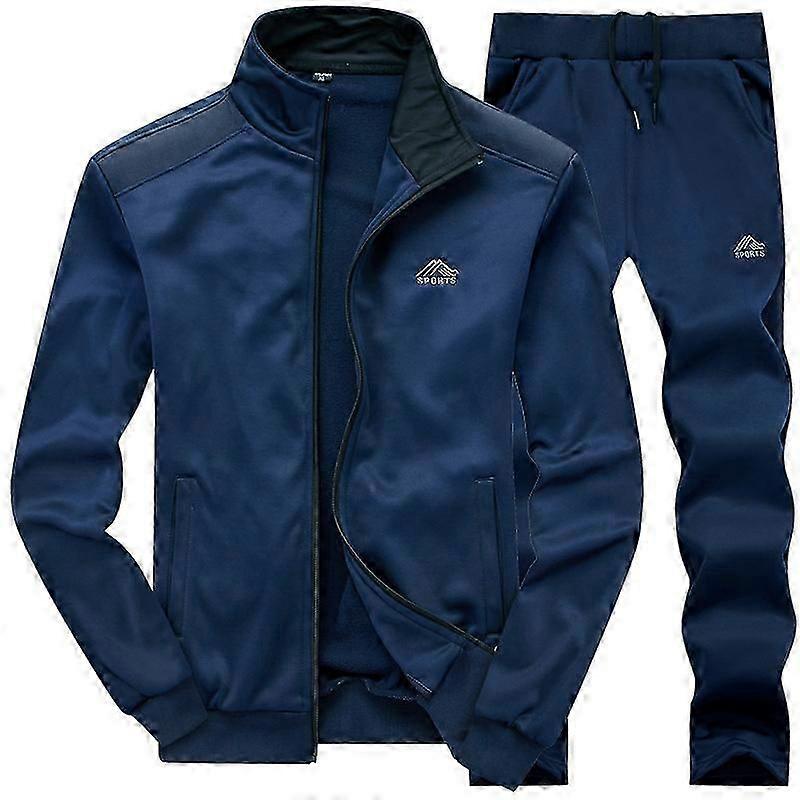 Mens Tracksuit Casual Warm With Zip