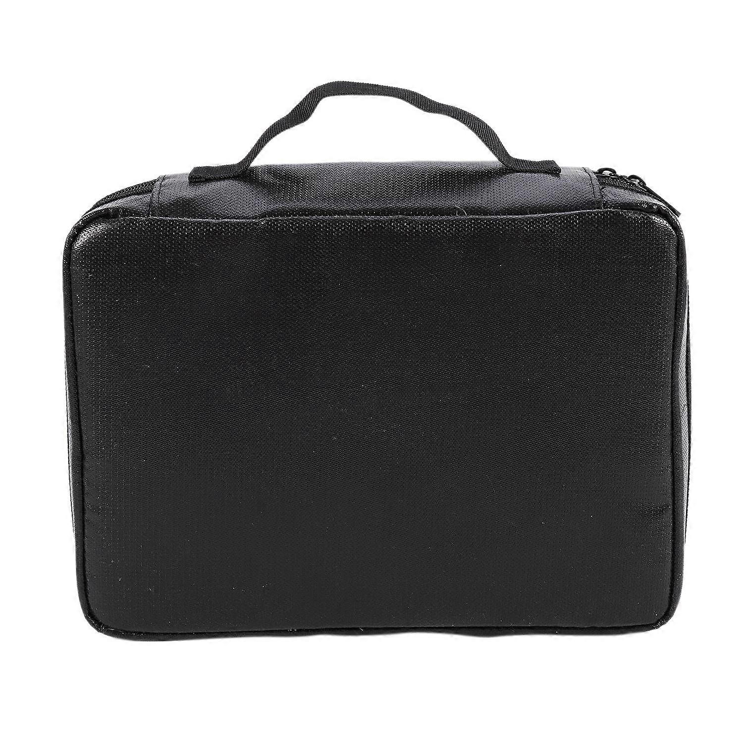 Fireproof Battery Organizer Storage Box, Waterproof Explosion-Proof Bag for 147 Batteries AA AAA AA