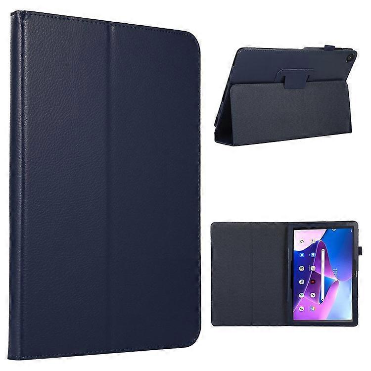Compatible For Lenovo Tab M10 (Gen 3) Litchi Texture PU Leather Case Full Protection Stand Tablet Cover