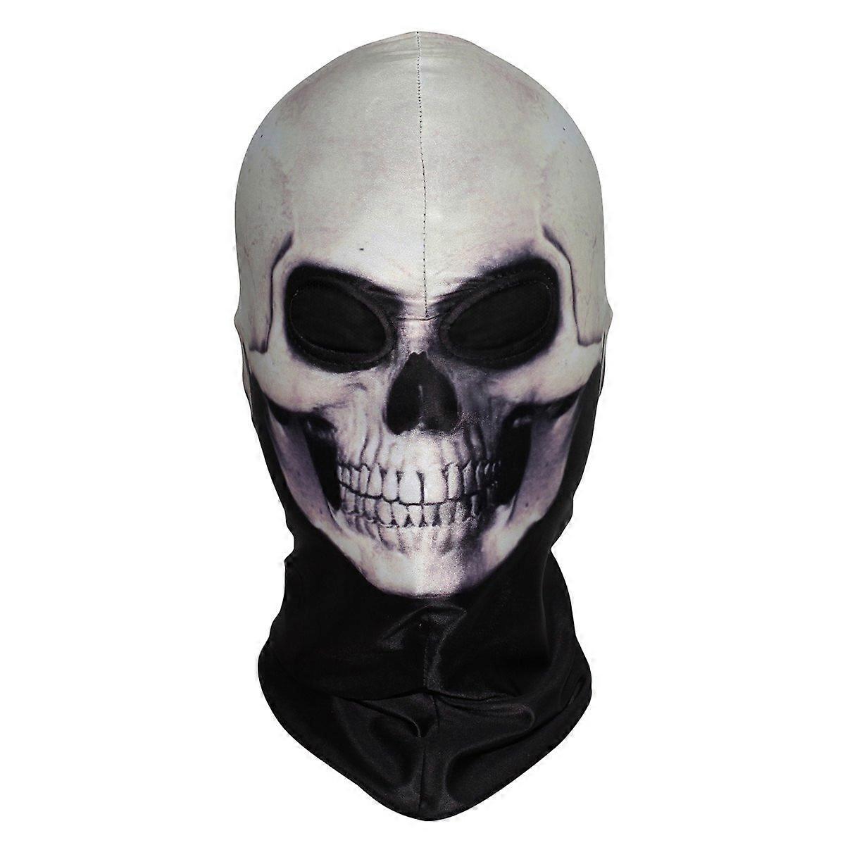 WTACTful Ghost Facial Mask, Terrible Skeletal Skull Mask
