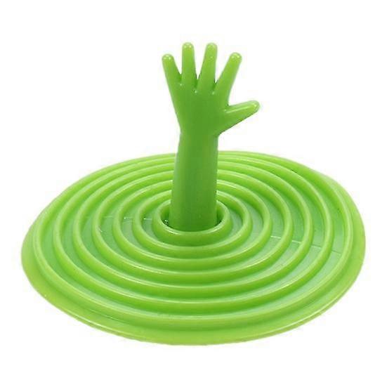 Creative Tub Drain Cover Hand Shape Silicone Three dimensional Utility Drain Strainer Household Supplies