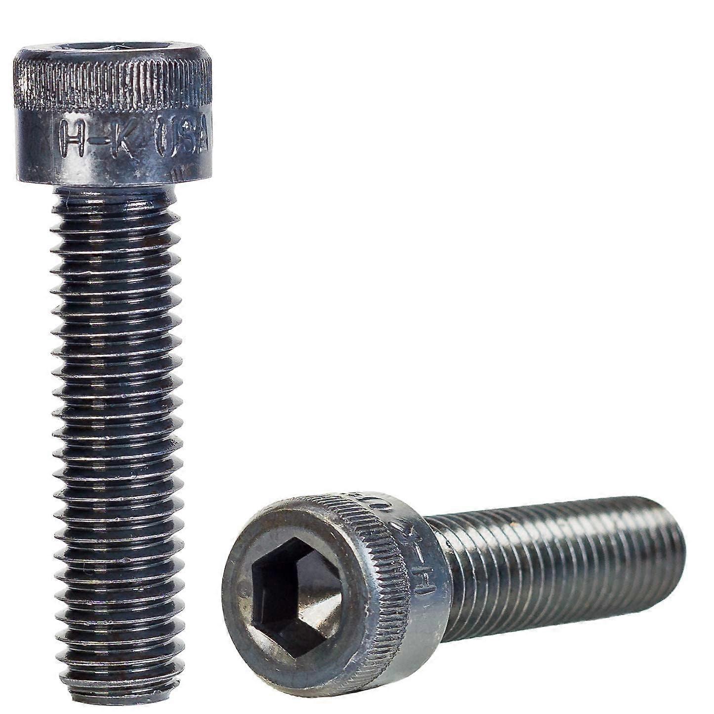 32264 Hex Drive Cup Point Set Screw 3/4"-10 x 1-1/2" Black Oxide Alloy Steel USA Made (Pack of 25)