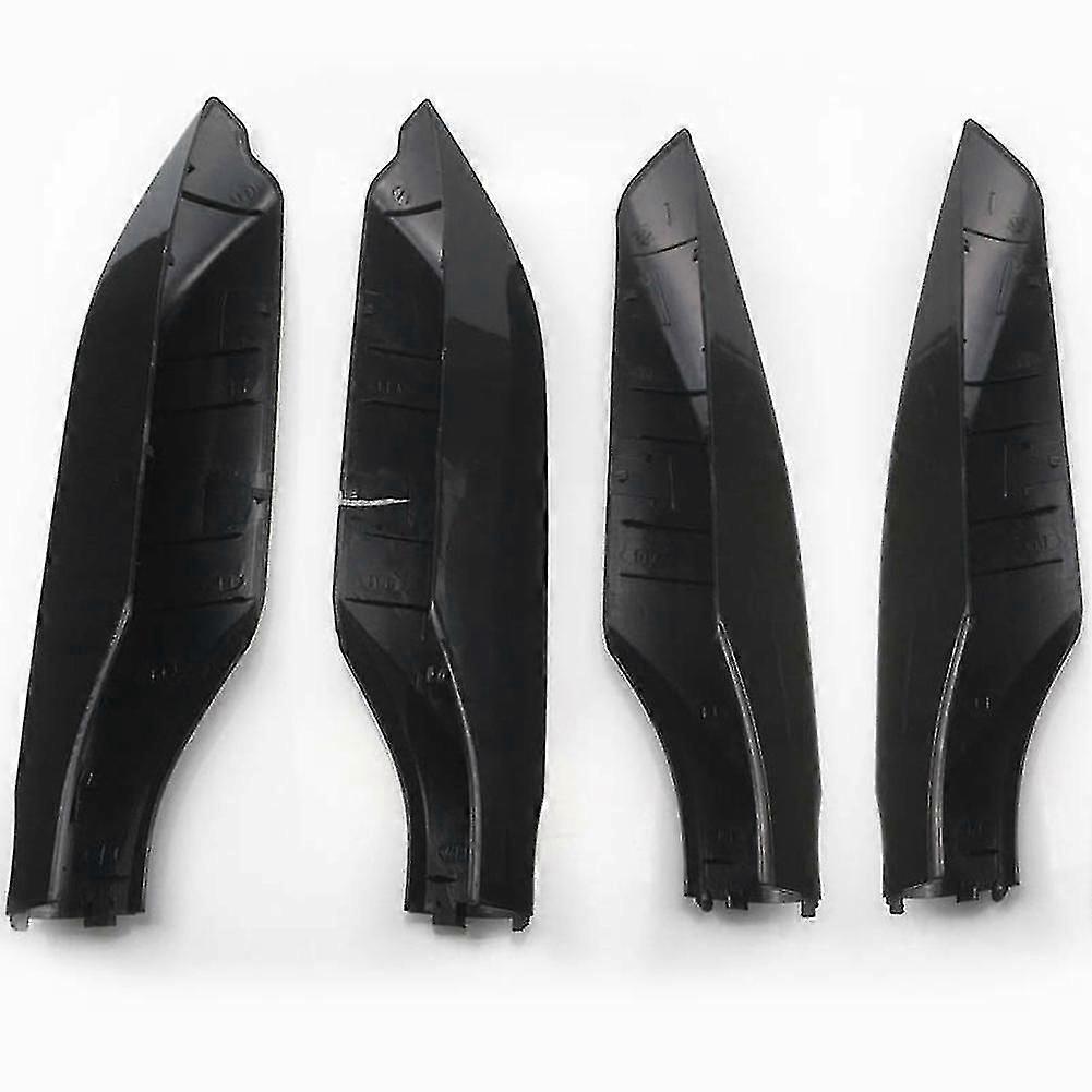 4 件汽车车顶行李架盖导轨端壳兼容丰田普拉多 Fj150 10-19