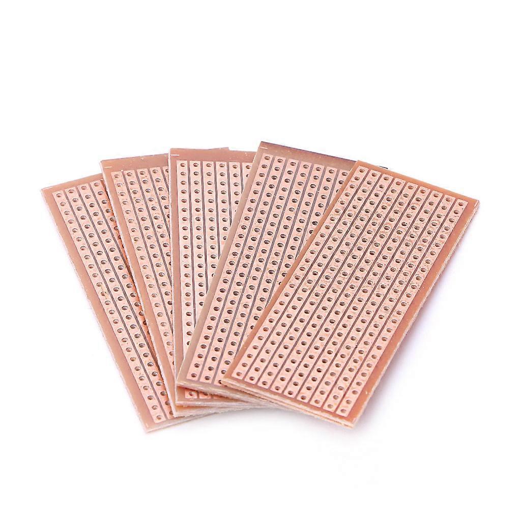 5pcs Universal Bakelite Circuit Board DIY Prototype PCB Prototyping Track Plate  1