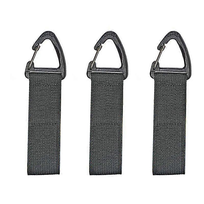 10pcs Wire Storage Strap for Home Storage Organizer (Black)