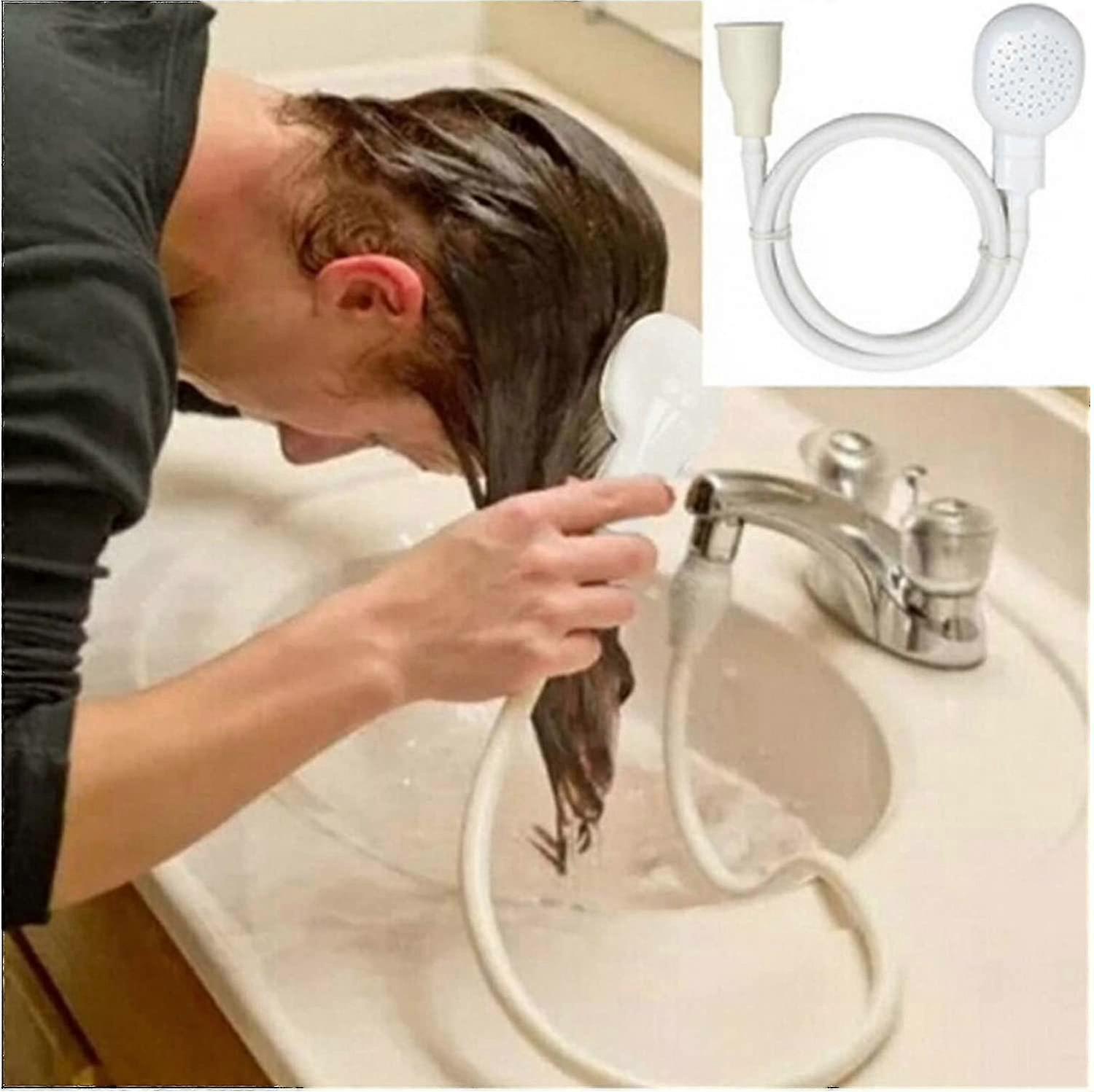 Adjustable Hand Shower Sprayer for Sink - Flexible Faucet Hose with Multiple Modes