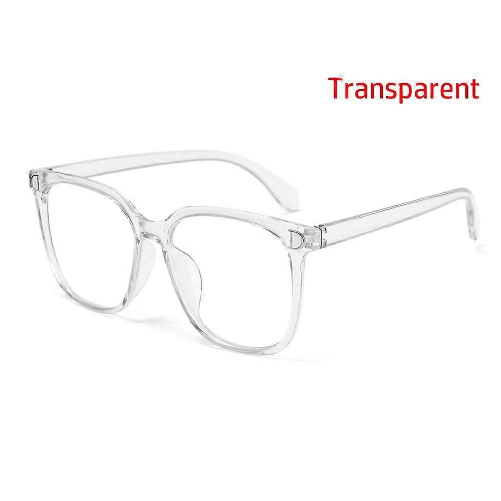 Unisex Ultralight Anti Blue Light Glasses Eye Protection Vision Care Flat Mirror Blue Ray Blocking Eyewear Computer Goggles