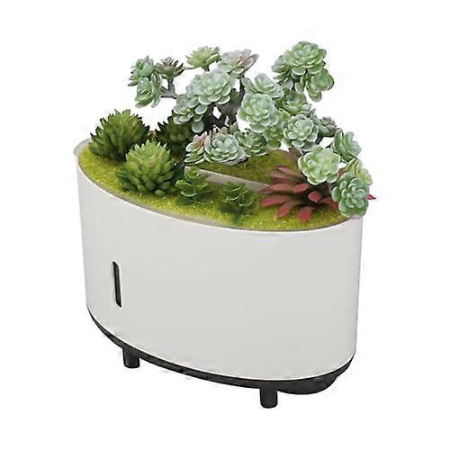 Simulation Plant Humidifier 200ML Capacity Quiet Operation Automatic Power Off Diffuser Portable US Plug