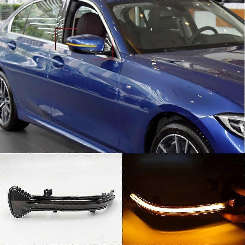 Suitable for Bmw 3 Series 19-20 Models G20 G21 G28 G2x Running Water Led Light Rearview Mirror Turn Signal Light