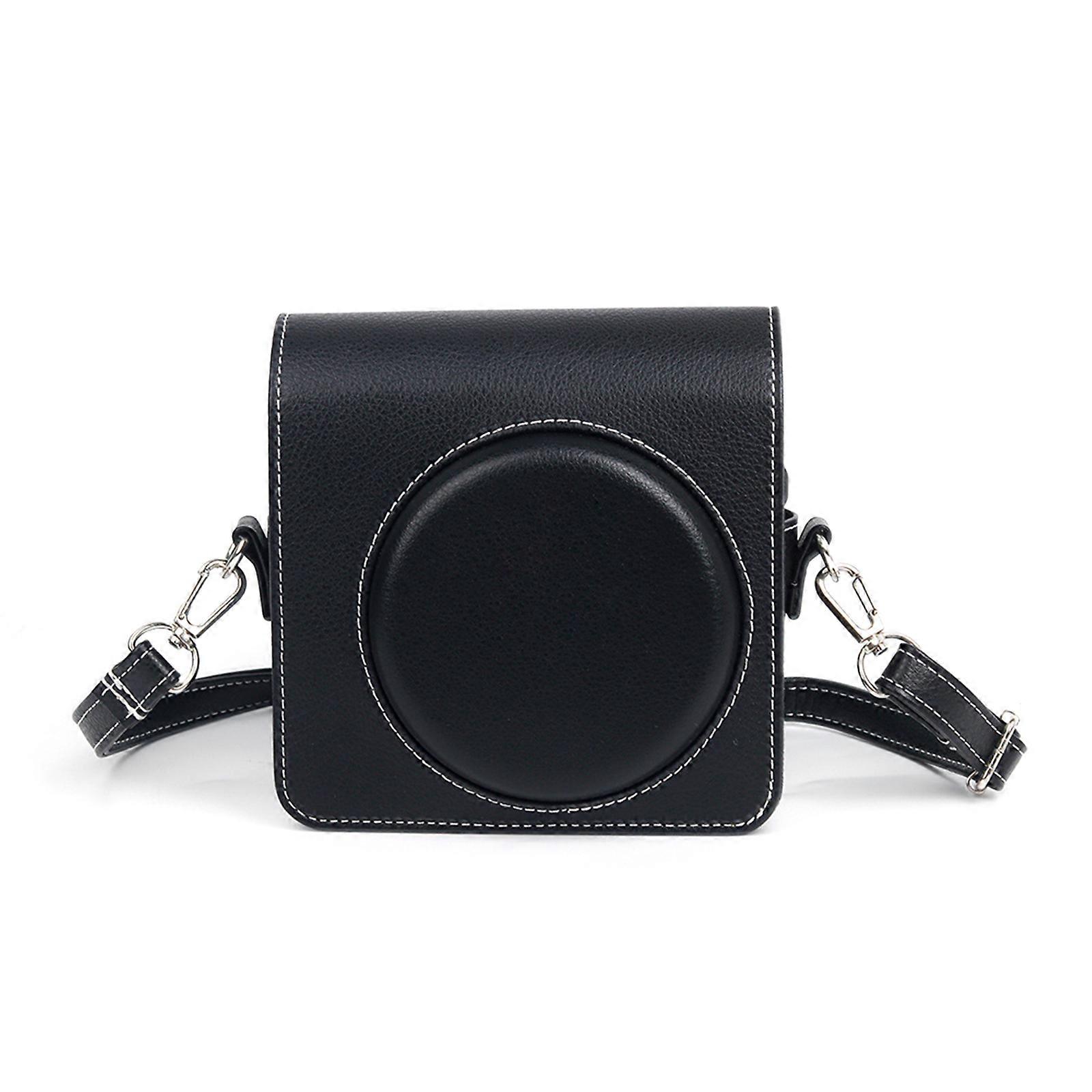 Portable Camera Bag, Small Camera Case Camera Shoulder Bag Colorful PU Fashion Pattern Camera Case for SQ40 Camera