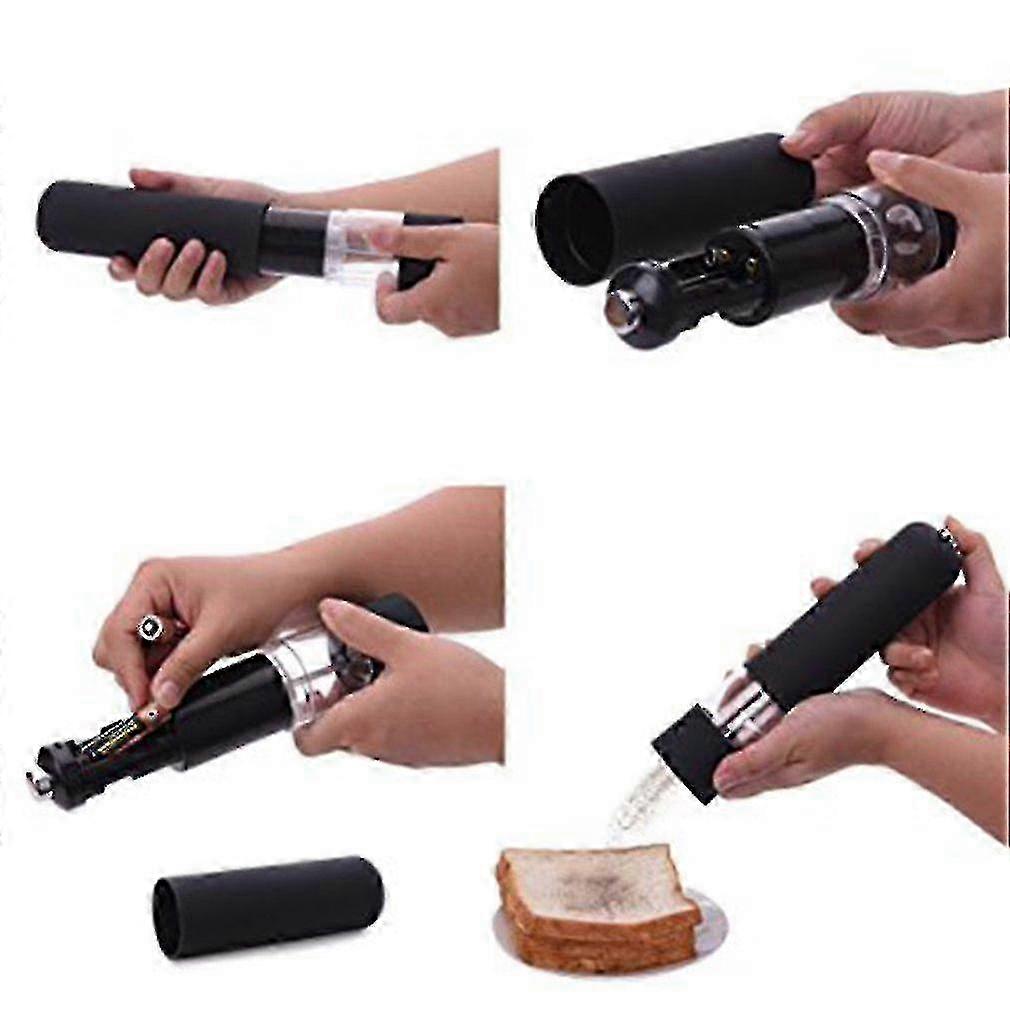 Electric Salt Pepper Grinder Ceramic Rotor Spice Mill
