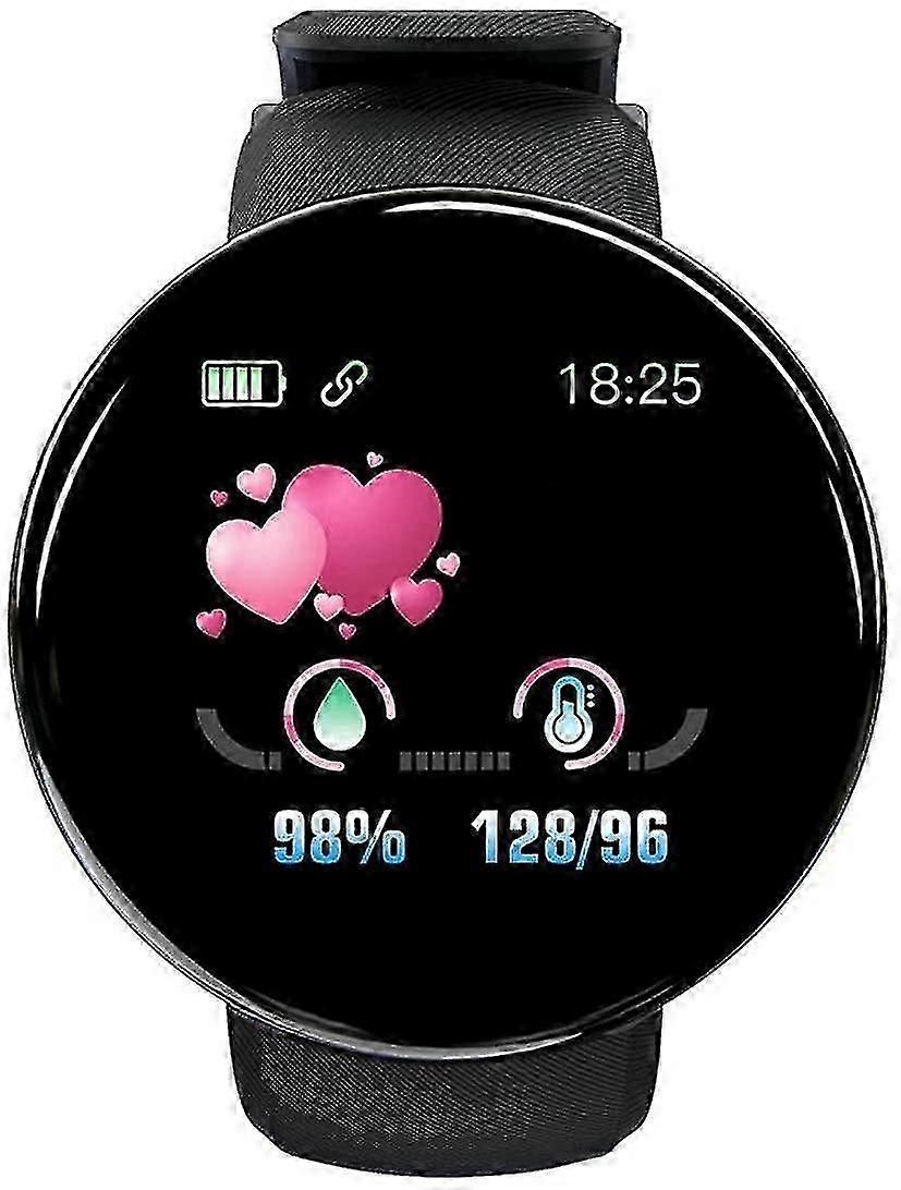 Smart Watch Waterproof Fitness Watch With Heart Rate Blood Pressure Monitor For Android Ios
