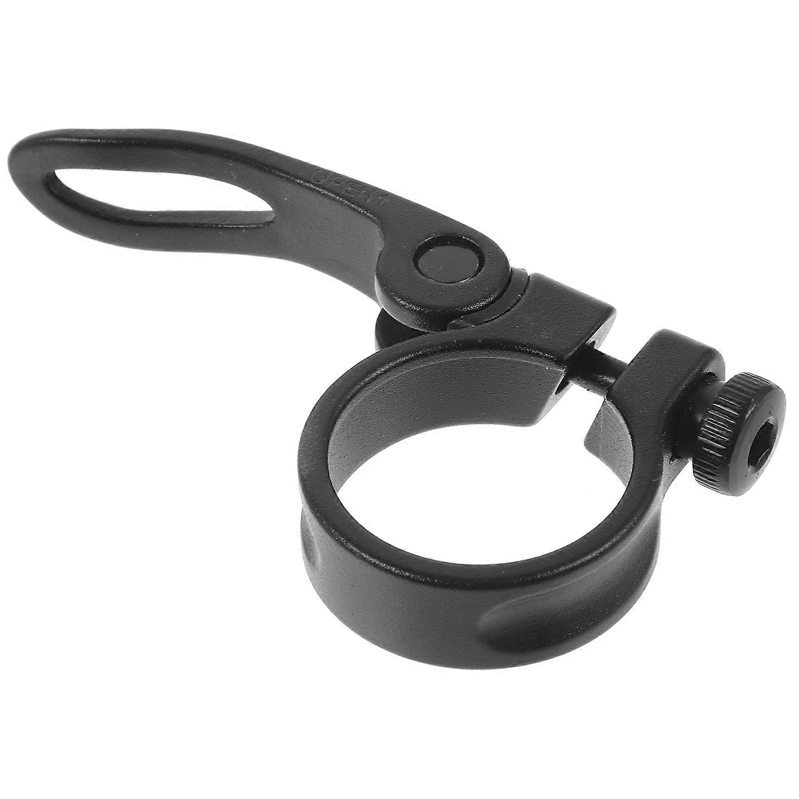 Bike Seat Clamp 1 Set Folding Seatpost Clip Bicycle Accessory