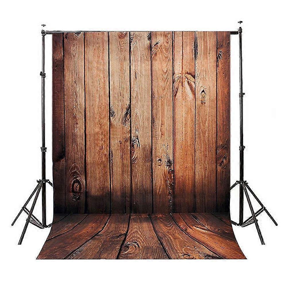 1,5 * 1 Wood Floor Photography Backdrops Photo Props Background (Red Wood Color)