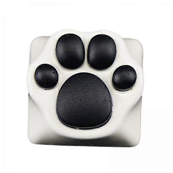 2x Metal Keycaps Custom Gaming Keycap Cat Palm Keycap, for Mechanical Keyboard,