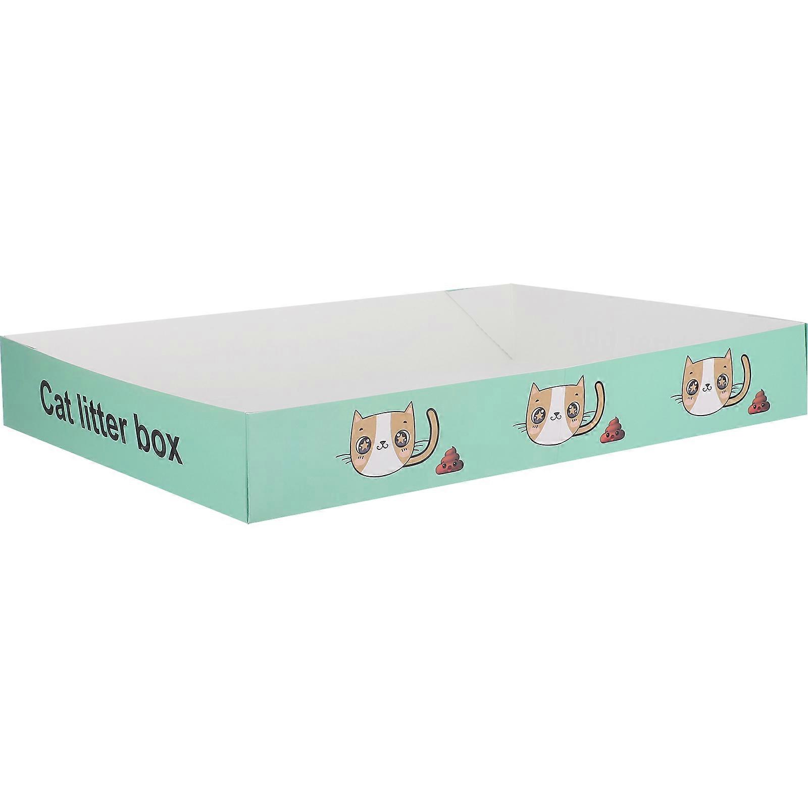 Functional Cat Litter Pan, Designed for Simple Disposal, Keeps Home Clean and Tidy