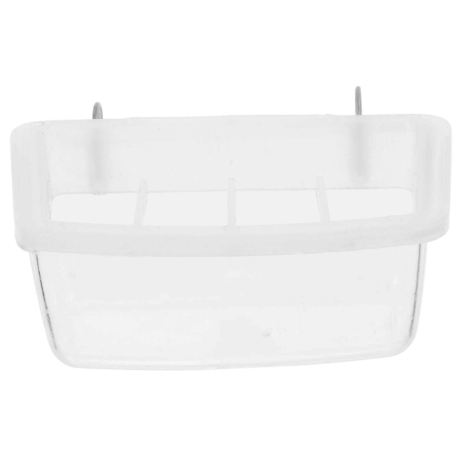 Bird Feeder Bird Cage Hanging Food Water Dispenser Drinker Feeding Bowl Container for  Bird Chicken Parrot Parakeets Canaries Finches Budgie Feed Tool