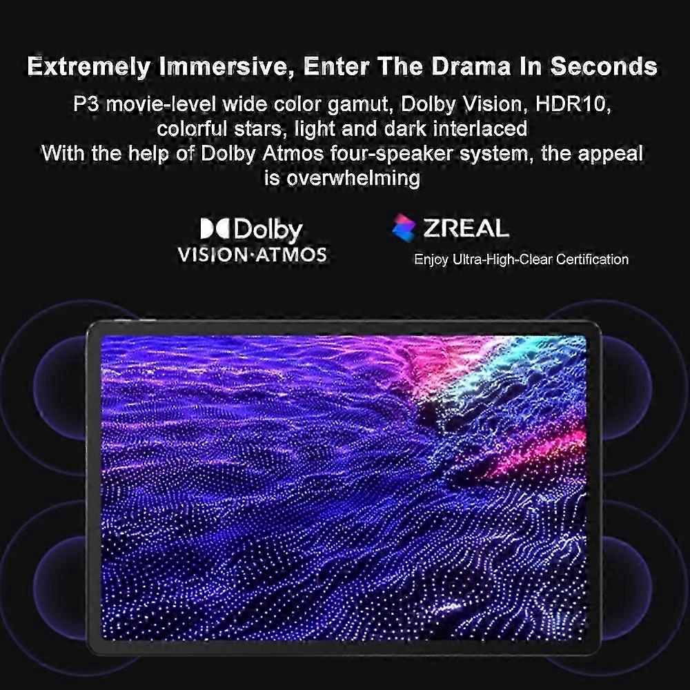 Lenovo Padpro 12.7'' Tablet High-clear Screen Octa-core Processor Dual Camera 2944*1840 10200mah Bat