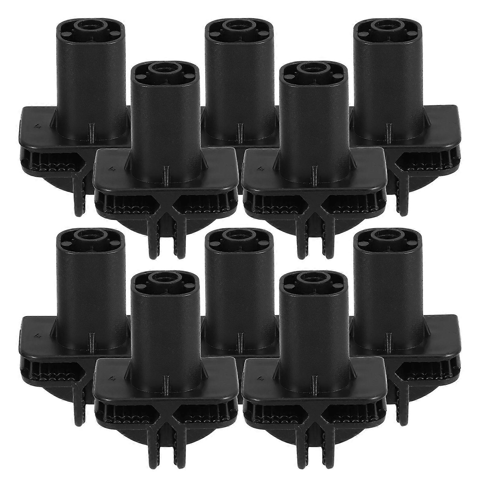 a refined and professional product description based on your input:
**10pcs Durable Plastic Connectors and Wheels Set – Perfect Accessories for