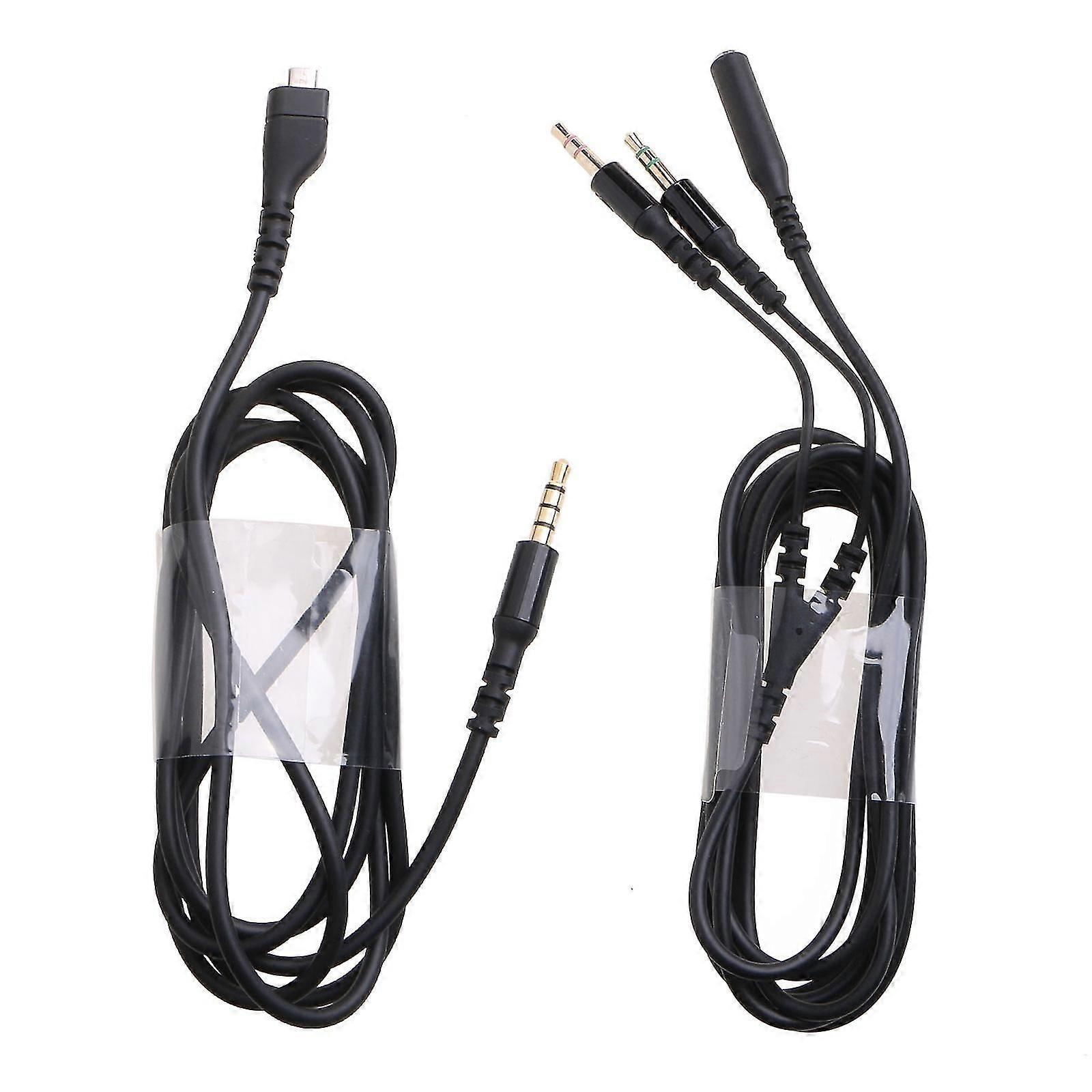 3.5mm Jack Adapter Cable Audio Cable for Arctis 3/5/7Pro Headphone