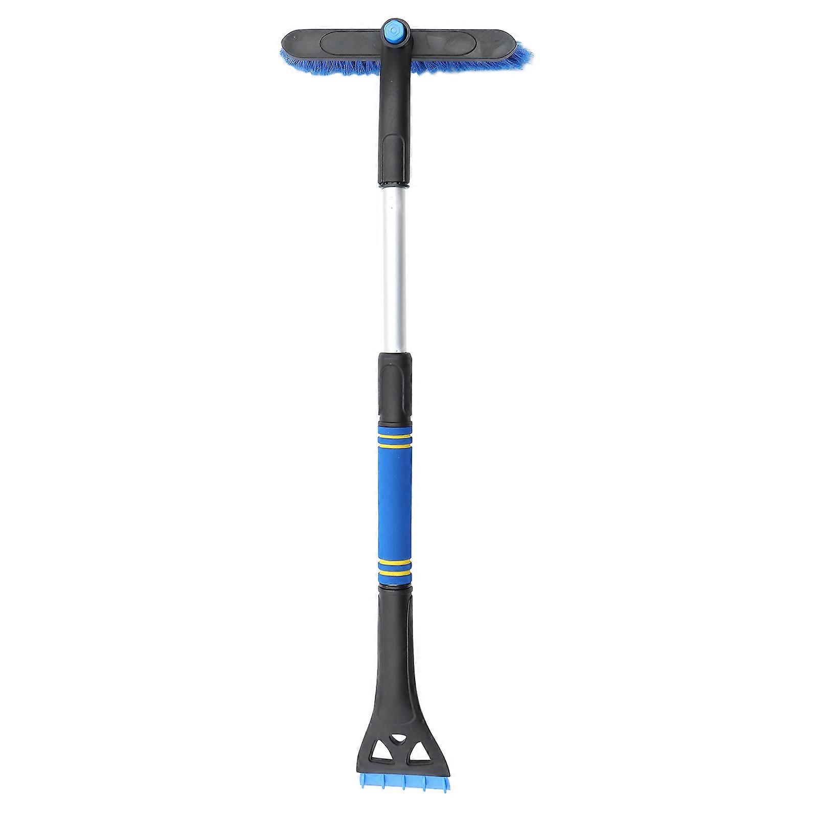 Snow Removal Brush Multi-Function Snow Brush Iron PVC PP 1Pack