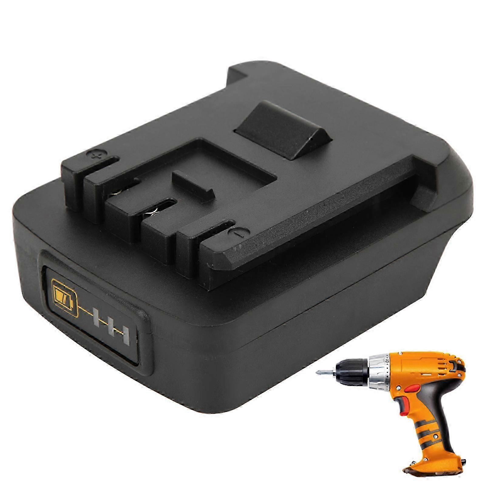 Power Tool Adapter for Makita 18V Li Ion Battery Convert To for Bosch with Charging
