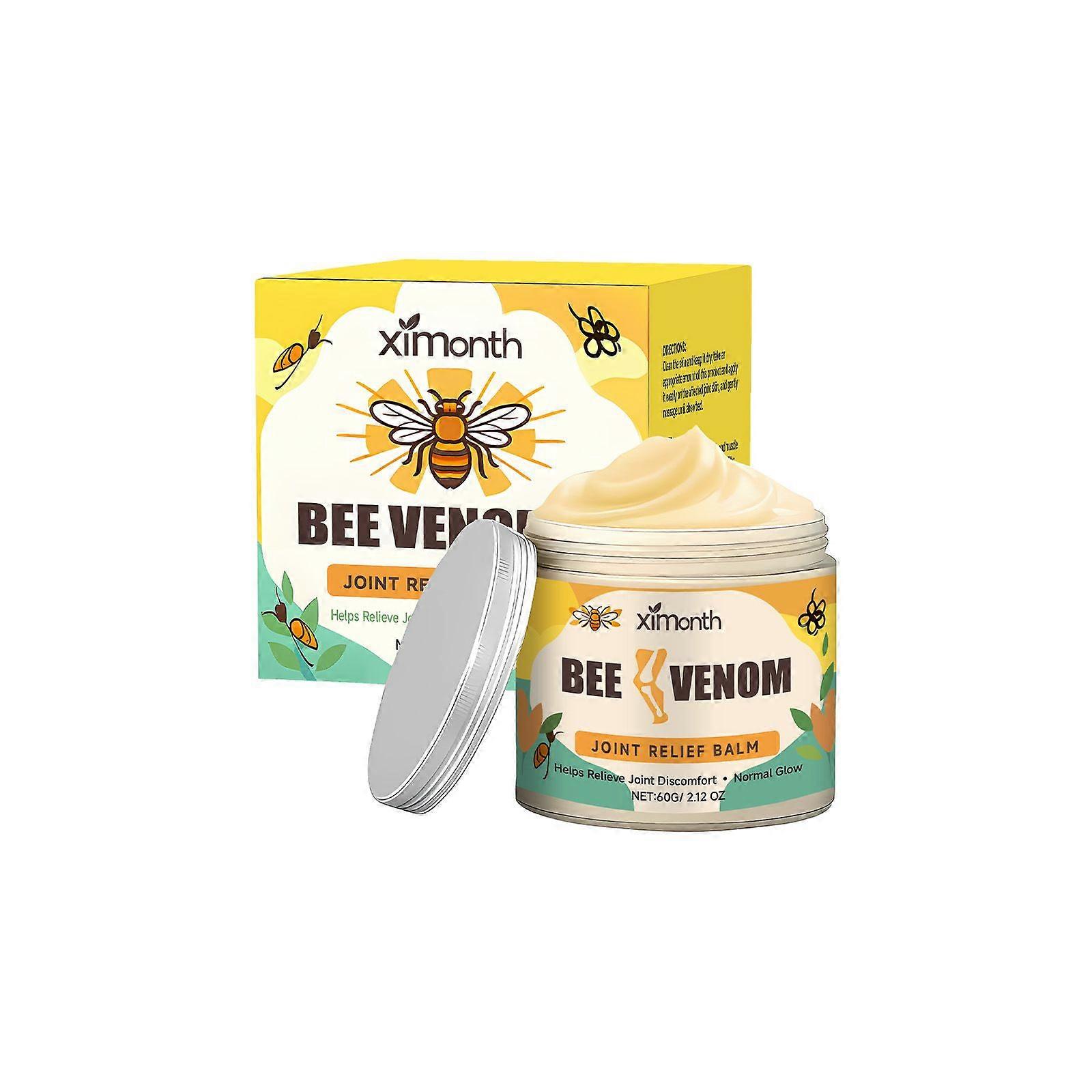 Bee Venom Joint Care Ointment for Hand, Foot, Shoulder, Neck, and Lower Back Muscle Soreness and Joint Pain Relief