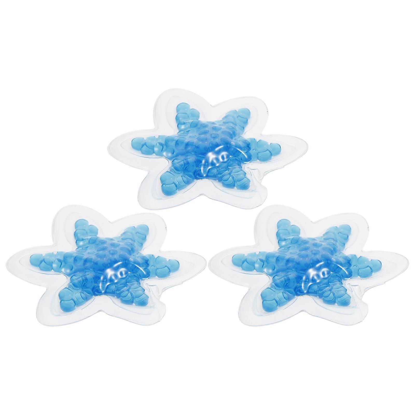 3pcs Reusable Cold Compress Bags for Therapy – Flexible Ice Packs for Neck & Injury Relief