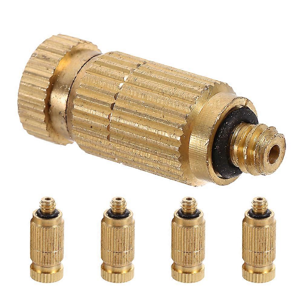 Atomizing Nozzle Misting Nozzle Gardeners 0.15mm Nozzle Diameter Water-saving Performance 5Pcs