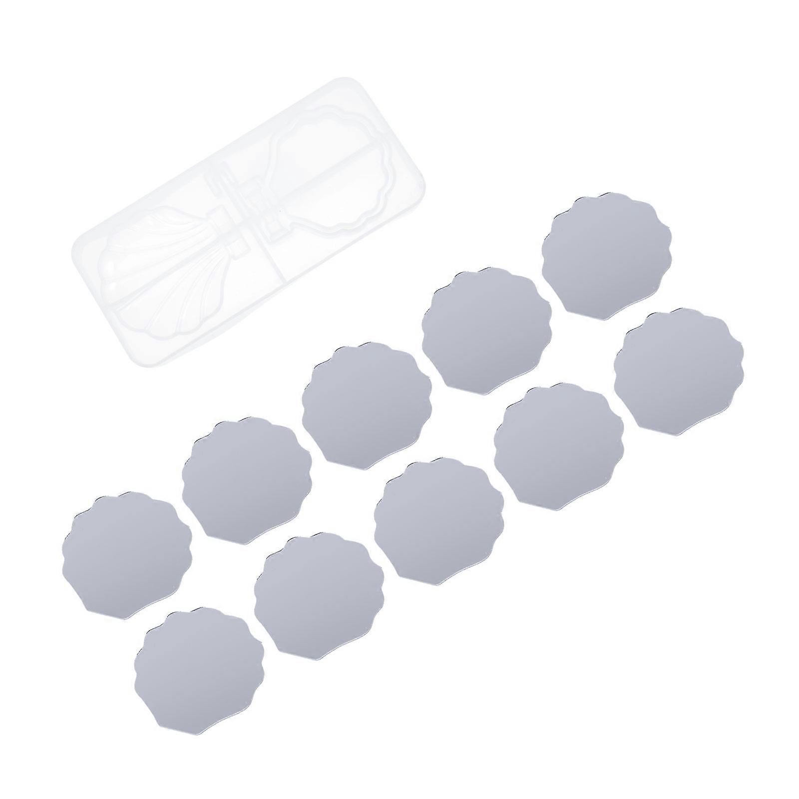 DIY Mould Silicone Casting Mold For Makeup Mirror Making Portable 1 Set