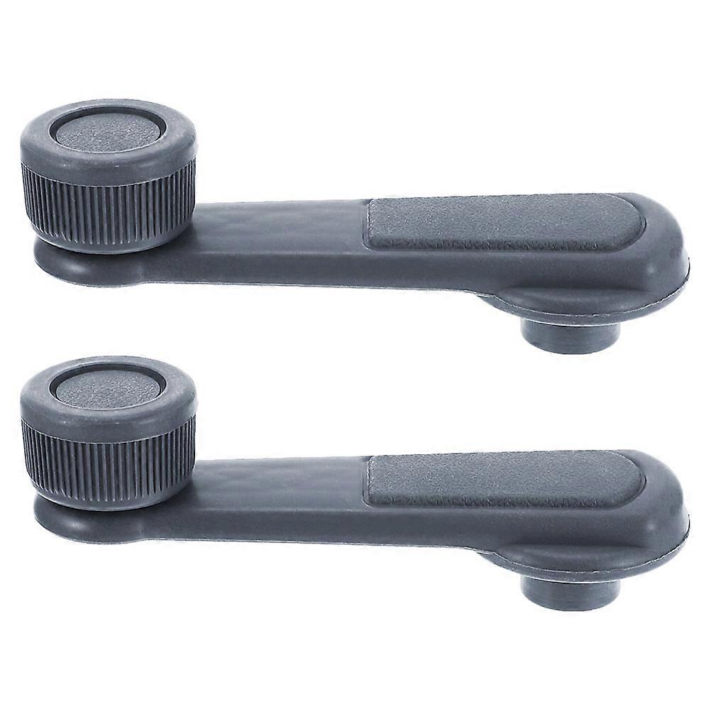 Window Crank Handle Replacement 2Pcs Light Grey Abs Material For Smooth Operation And Daily