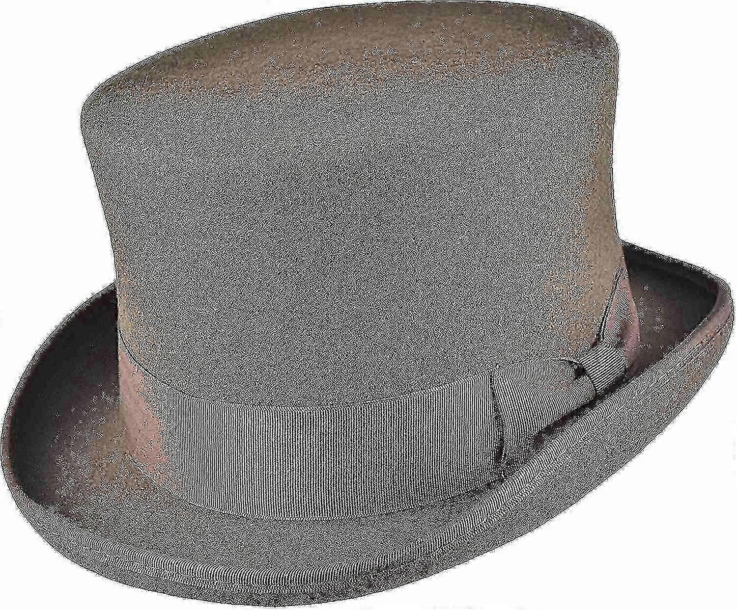 Handmade Wool Top Hat With Satin Lining Available In Sizes Small To XXL Classic Design