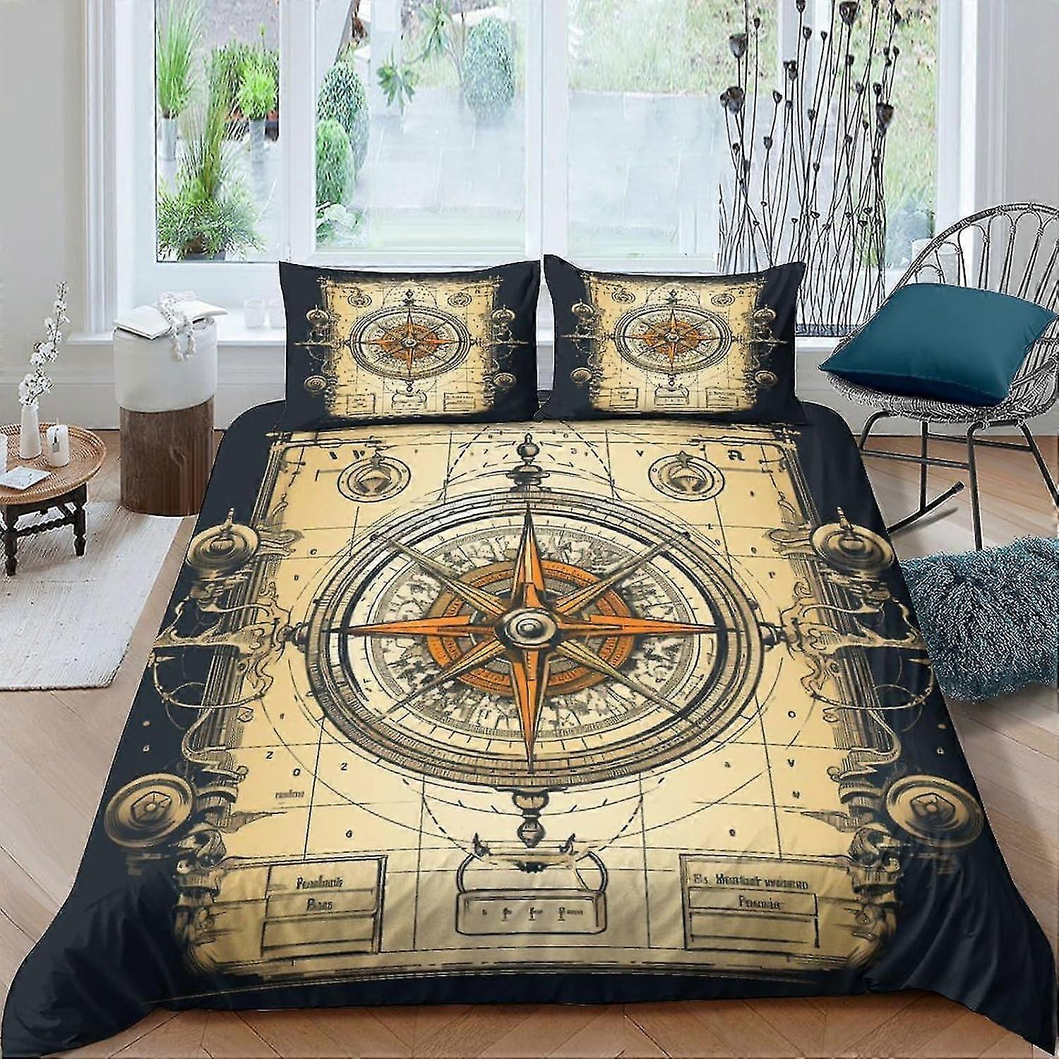 Conjunto de capa de edredom hipoalergênico de 3 peças com fecho de zíper para adolescentes, adequado para várias marcas, tamanho duplo