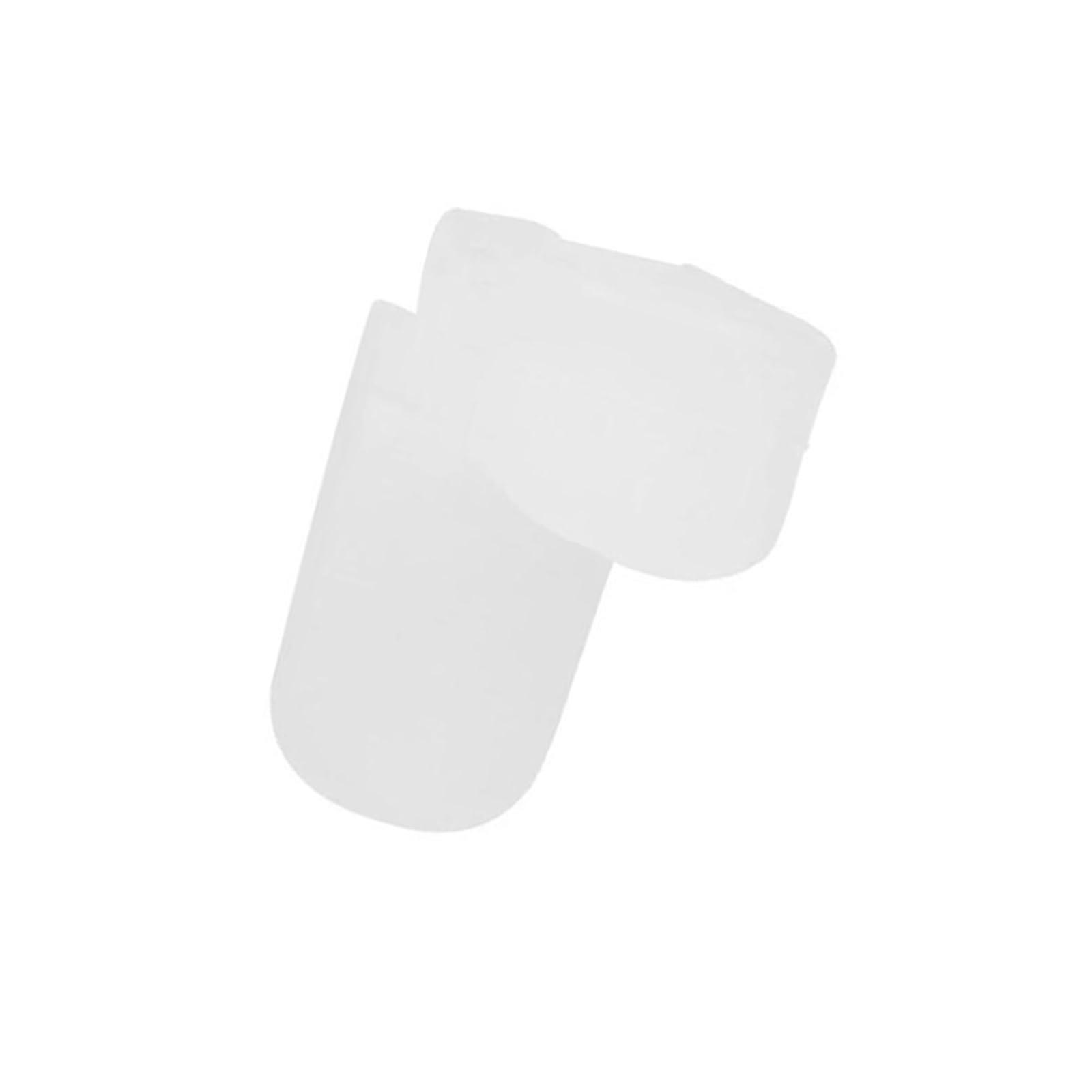 Silicone Thumb Rest for Clarinet, Finger Protection Pad, Comfortable Grip Cushion for Woodwind Instruments, White
